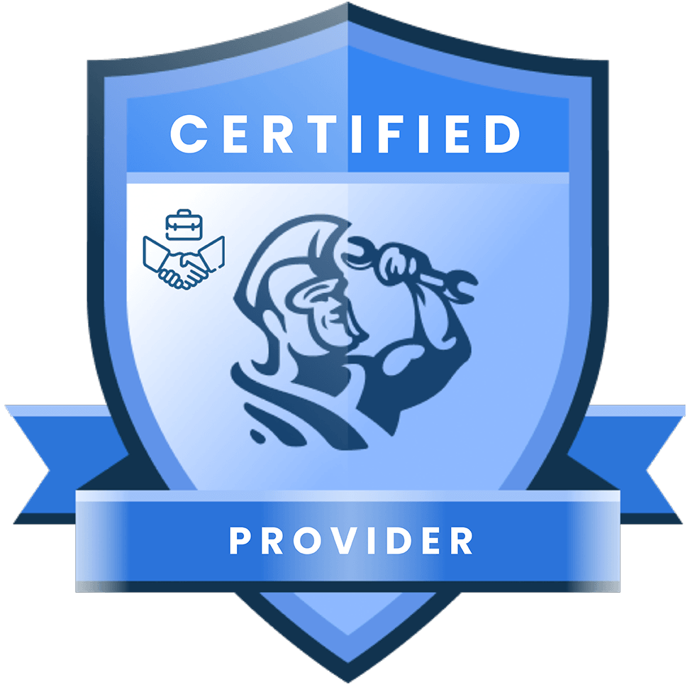 ServiceTitan Certified Provider badge
